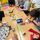 odpoledne s rodiči v 1.A