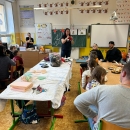 odpoledne s rodiči v 1.A