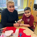 odpoledne s rodiči v 1.A