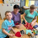 odpoledne s rodiči v 1.A