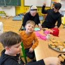 odpoledne s rodiči v 1.A