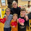 odpoledne s rodiči v 1.A