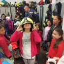 návštěva u hasičů